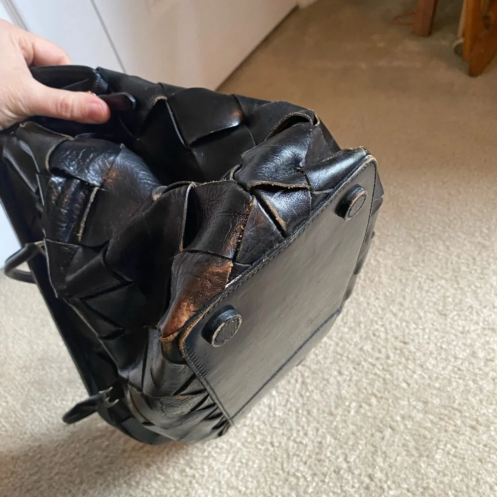 Wilson leather woven bag - Picture 4 of 10